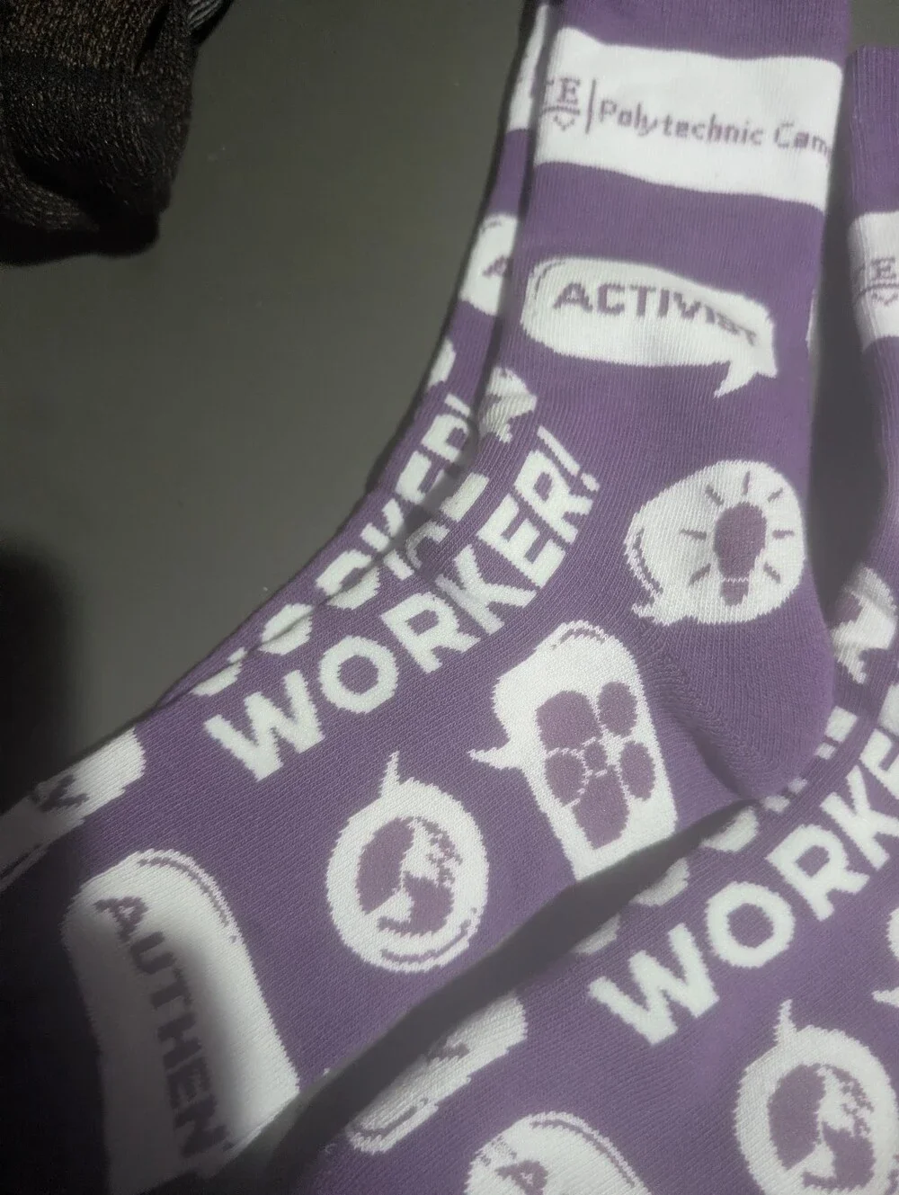 Kansas State University Polytechnic Campus FIT Socks 8 Ct